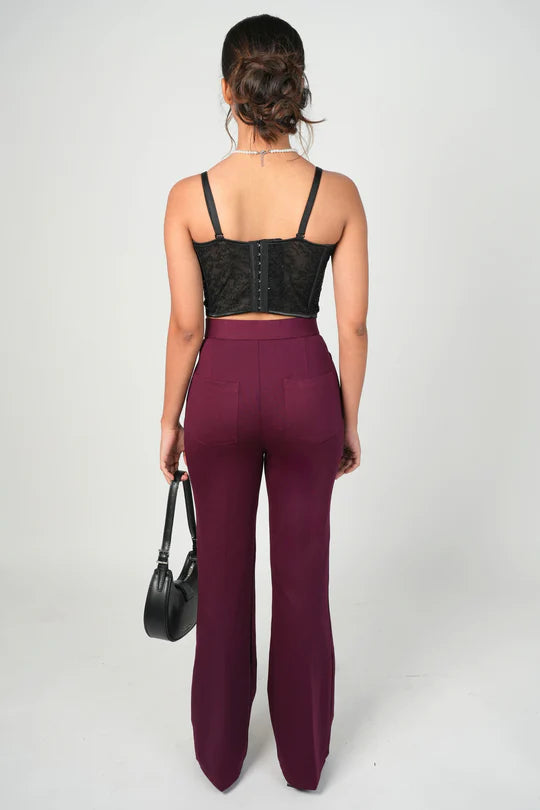 Swiss Sculpt Stretchable BootCut Flare Pants