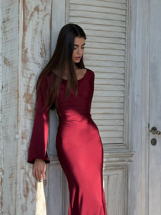 Long Sleeve Maxi Dress