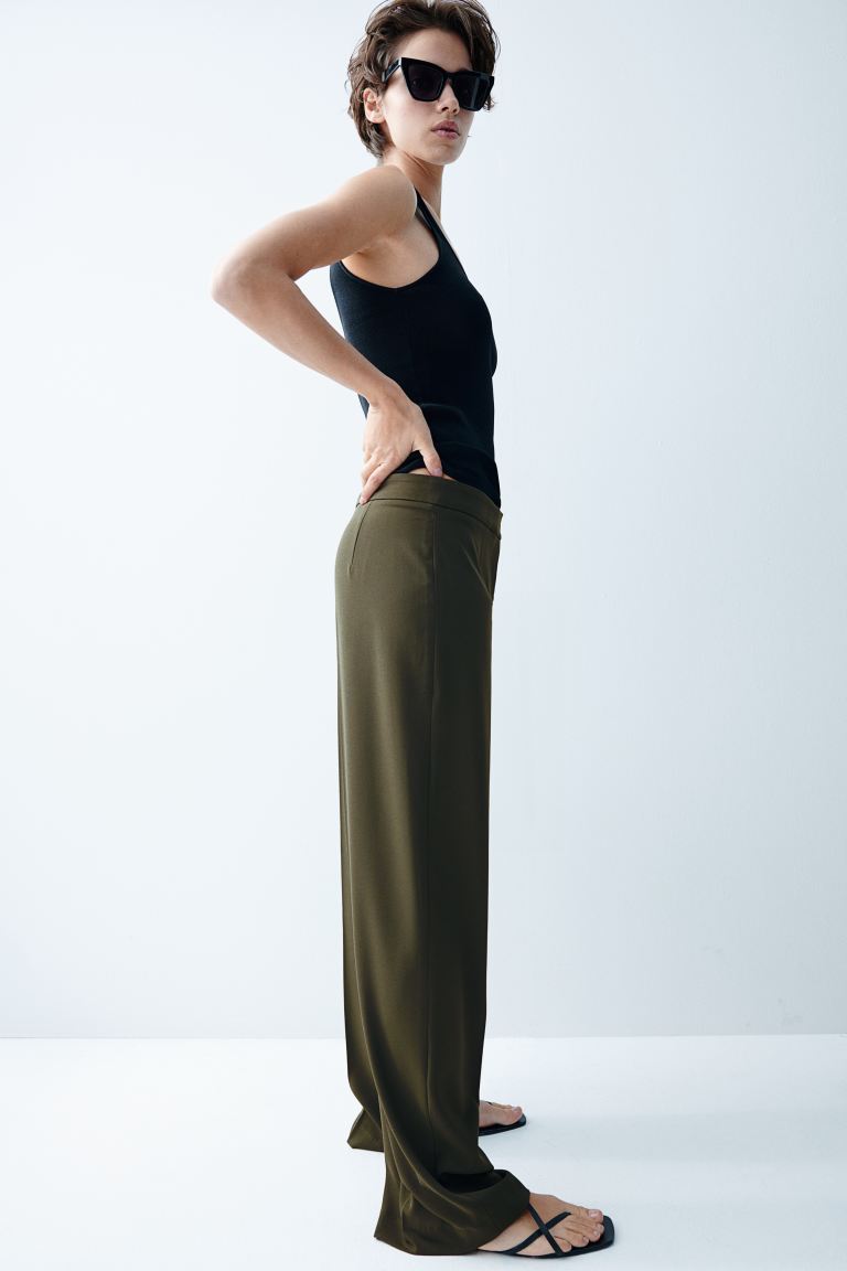 Wide trousers