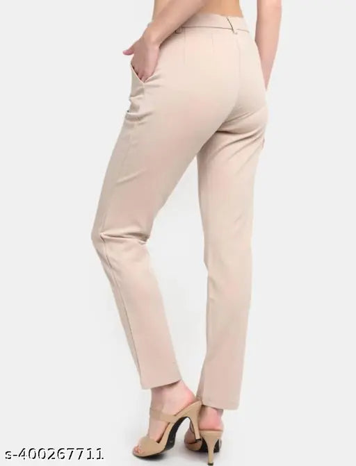 Combo Of  2 Straight Fit Pants