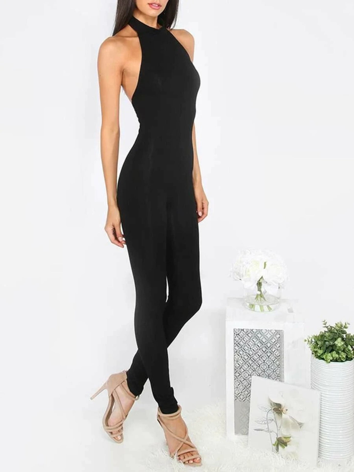 Solid Women Jumpsuit