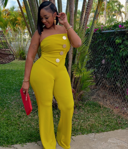 Lemon Luxe Jumpsuit